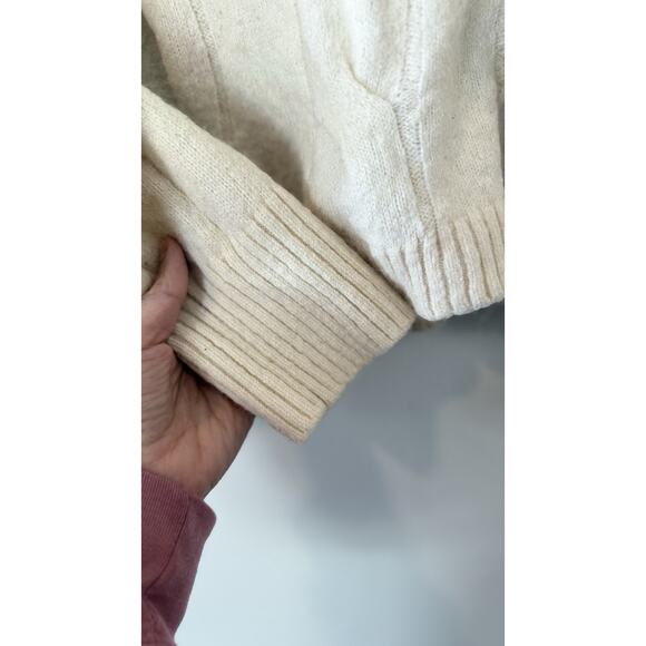 & Other Stories cable knit jumper relaxed fit and a cozy wool blend medium - Picture 6 of 10